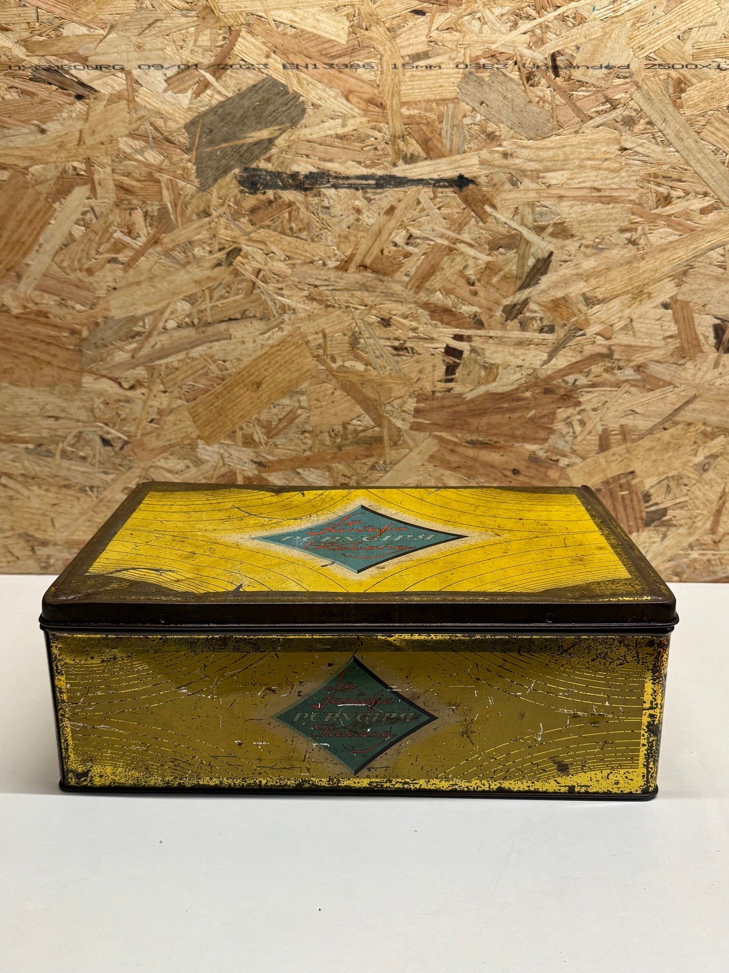 Scatola vintage PERUGINA anni ‘50 | Latta Metalgraf Milano | Rara da collezione