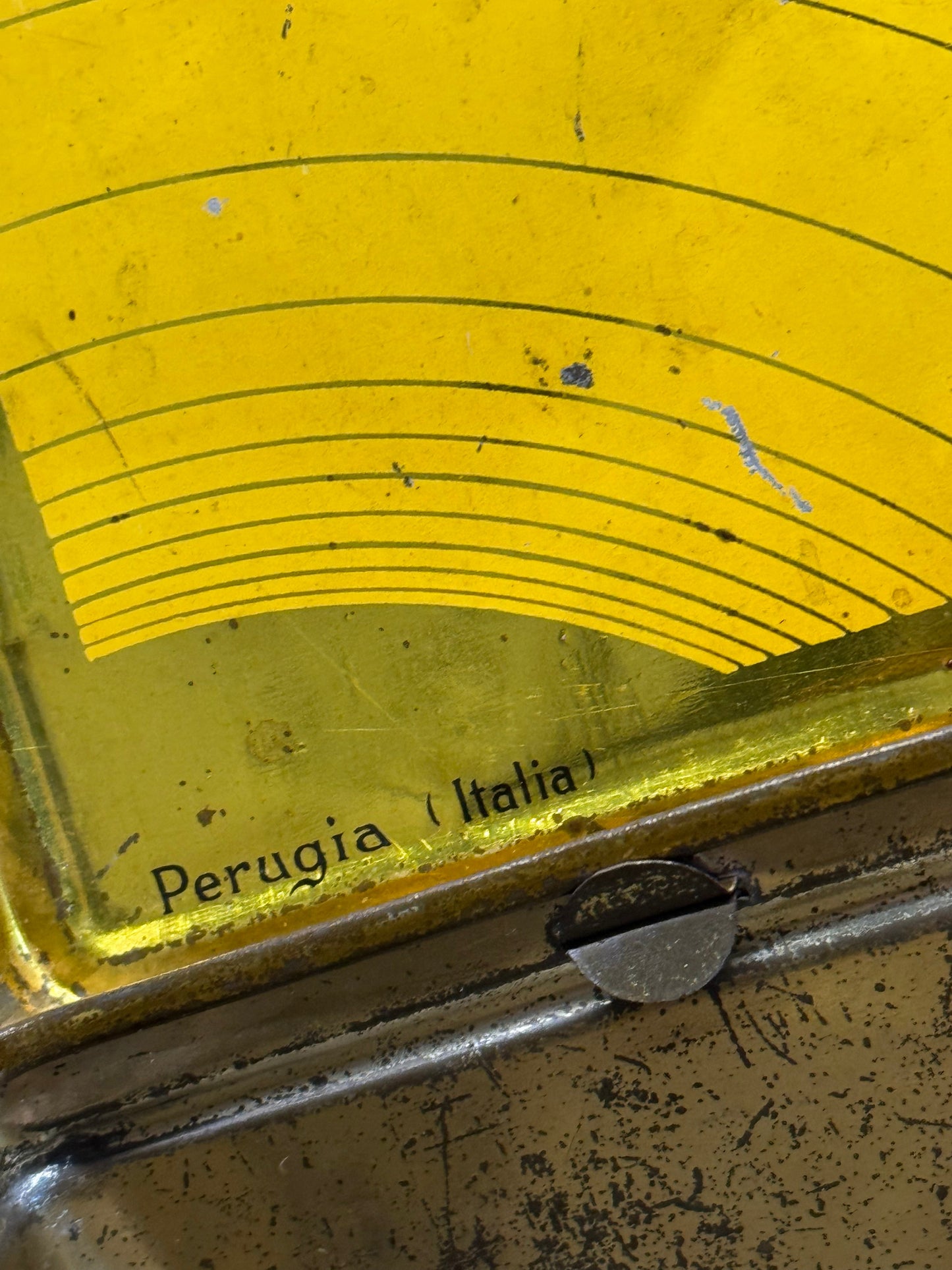 Scatola vintage PERUGINA anni ‘50 | Latta Metalgraf Milano | Rara da collezione