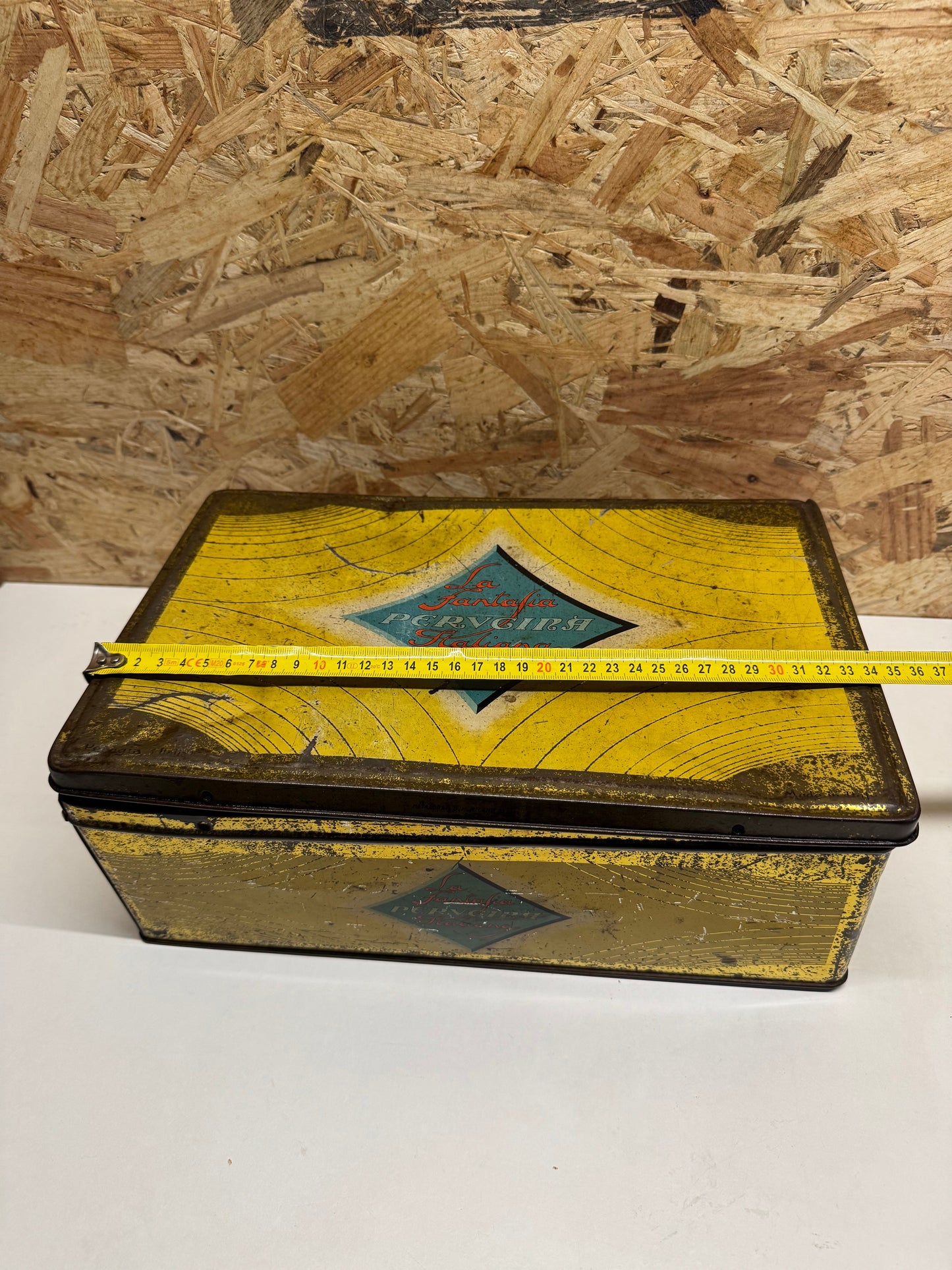 Scatola vintage PERUGINA anni ‘50 | Latta Metalgraf Milano | Rara da collezione